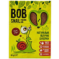 Bob Snail, цукерки натуральні, з яблуком, 60 г