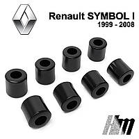Ремкомплект ограничителя дверей Renault Symbol (I) 1999 - 2008, фиксаторы, вкладыши, втулки