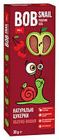Bob Snail, цукерки натуральні, з яблуком та вишнею, 30 г