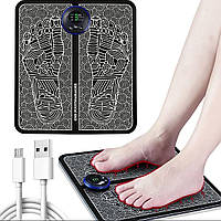 Массажный коврик миостимулятор для ног EMS Foot Massager