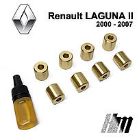 Ремкомплект ограничителей дверей Renault Laguna (II) 2000 - 2007, фиксаторы, вкладыши, втулки (металические)
