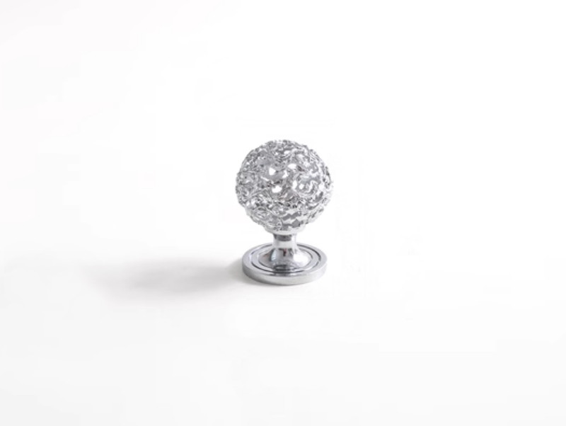 Ручка-кнопка витончена сучасна класика IN-2DLK-029-00-Chrome хром глянець