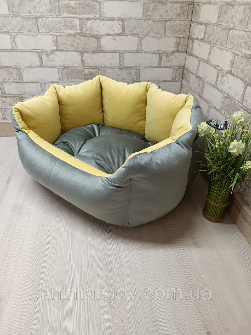 Купить Лежанка (лежак) для тварин, лежак для котів та собак "Хвиля ...