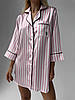 Жіноча пижама нічна сорочка Victoria's Secret біла (Вікторія Сикрет), фото 9