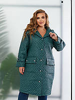 Демисезонное женское пальто с 52 по 66 размер большемерит