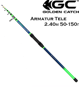 Спінінг Golden Catch Armatur Tele 2.40 м 50-150г телескопічний