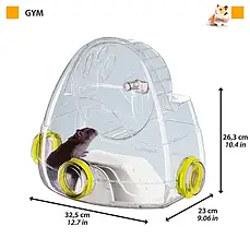 Модульний будиночок для хом'яків Ferplast Gym 32.3 x23 x 26.3 см