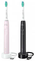 Набор электрических зубных щеток PHILIPS Sonicare 3100 series HX3675/15