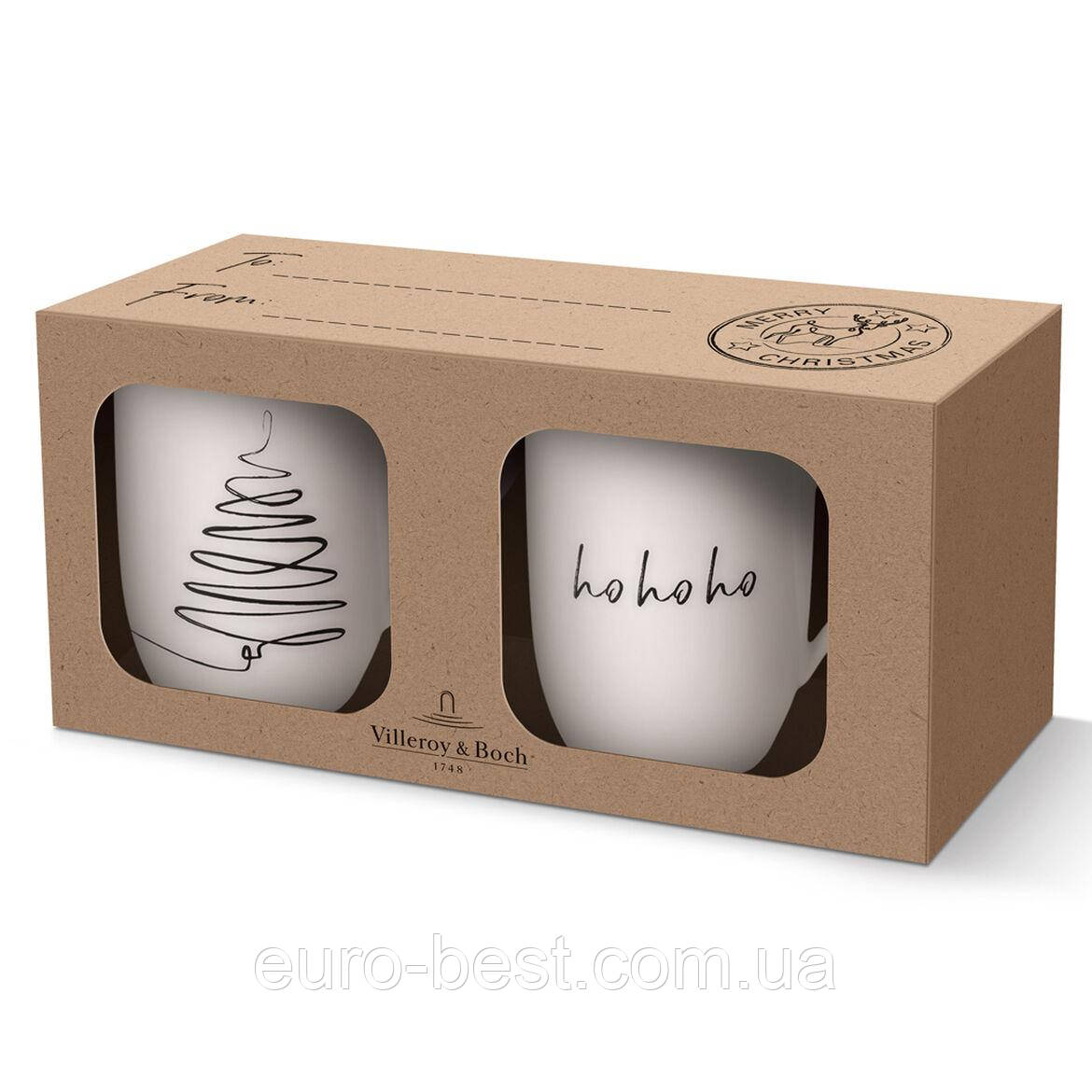 Комплект кружок Statement XMAS set tree Villeroy & Boch - фото 3 - id-p1950678844