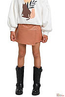 Юбка-шорты светло-коричневого цвета для девочки (110 см.) Escabel Kids