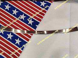 Накладка на Бампер з загибом TOYOTA RAV-4 IV FL *2016-2018рік Тойота Рав 4 Преміум Нержавійка