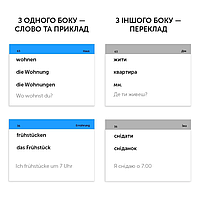 Картки для вивчення німецької мови Для початківців English Student A1, фото 2