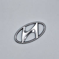 Эмблема руля Hyundai (хром), 51х26 мм