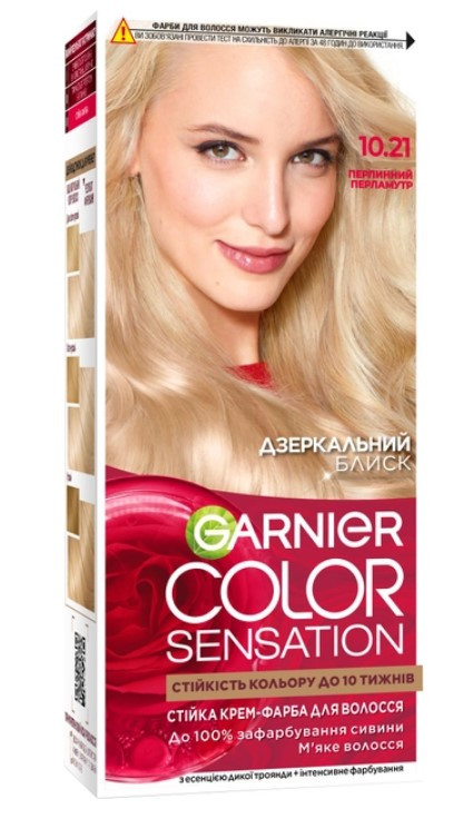 Купить Краска для волос Garnier Color Sensation 10.21 Жемчужный ...