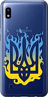 Чехол с принтом для Samsung Galaxy A10 2019 / на самсунг галакси А10 с рисунком Герб v1