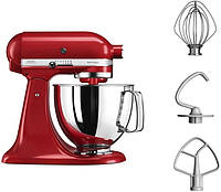 Планетарний міксер KitchenAid Artisan 5KSM125EER з відкидним блоком червоний