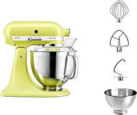 Планетарный миксер KitchenAid Artisan 5KSM185PSEKG с откидным блоком сияющий Киото