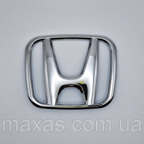 Эмблема логотип Honda 98х80 мм, (хром) 75700-SMT-E00 (ID#1947758744 ...