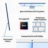 Моноблок Apple iMac 24" М1 4.5К 7 ядер GPU 256 GB Green (MJV83UA/A), фото 6