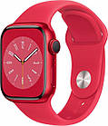 Смарт-годинник Apple Watch Series 8 GPS 41mm (PRODUCT)RED Aluminium Case with (PRODUCT)RED Sport Band