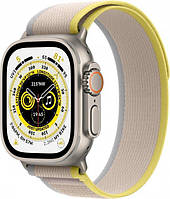 Смарт-годинник Apple Watch Ultra GPS + Cellular 49mm Titanium Case with Yellow/Beige Trail Loop - M/L