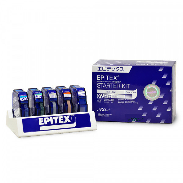 Epitex Starter Kit набір штрипсів пластикових різної зернистості 4 х 10 м + матриця 10 м + підставка