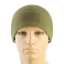M-Tac шапка Watch Cap Elite фліс (320г/м2) з липучкою Tan S, фото 2