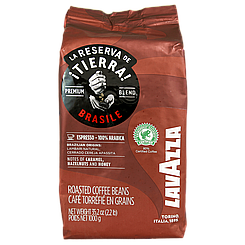 Кава тієрра Бразилія 100% (зерно) Лавацца Lavazza tierra brasil 1kg 6шт/ящ (Код: 00-00014864)