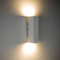Світильник настінний MSK Electric Crocus бра під дві лампи квадрат Е27 SQ 2206 W