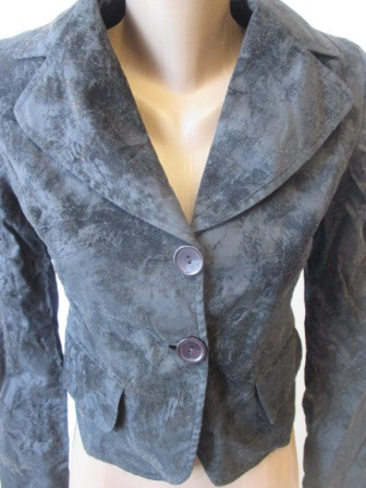 Стильный пиджак женский с золотистым напылением - фото 1 - id-p341881723