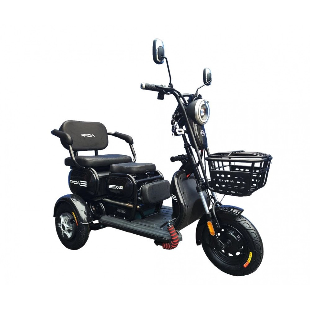 Електротрайк FADA OLDi 1000W Чорний