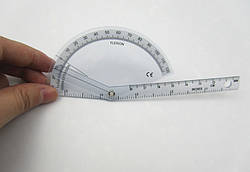 Перегон лінійка для вимірювання рухливості суглобів пальців 140 мм 180°