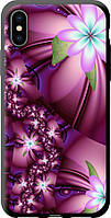 Чехол на iPhone XS Цветочная мозаика "1961b-1583-58323"