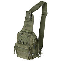 Сумка однолямочная "molle" олива оксфорд MFH Германия