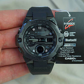 Годинник Casio G-SHOCK GST-B400BB-1AER G-Steel Bluetooth Carbon Core Guard