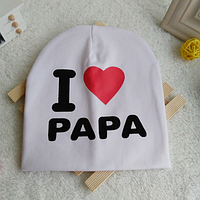 Шапка i love papa (07304)