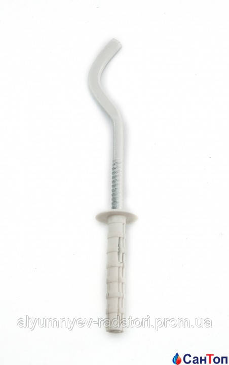 Купити Кронштейн з дюбелем, для кріплення алюмінієвих радіаторів, ціна ...