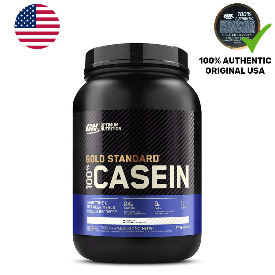 Протеин Optimum Gold Standard 100% Casein, 25 Порций Шоколад 850 Грамм ...