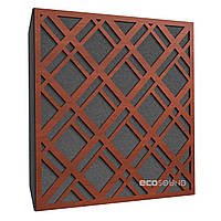 Акустична панель Ecosound Grille Apple Locarno 53 50х50 см Коричневий