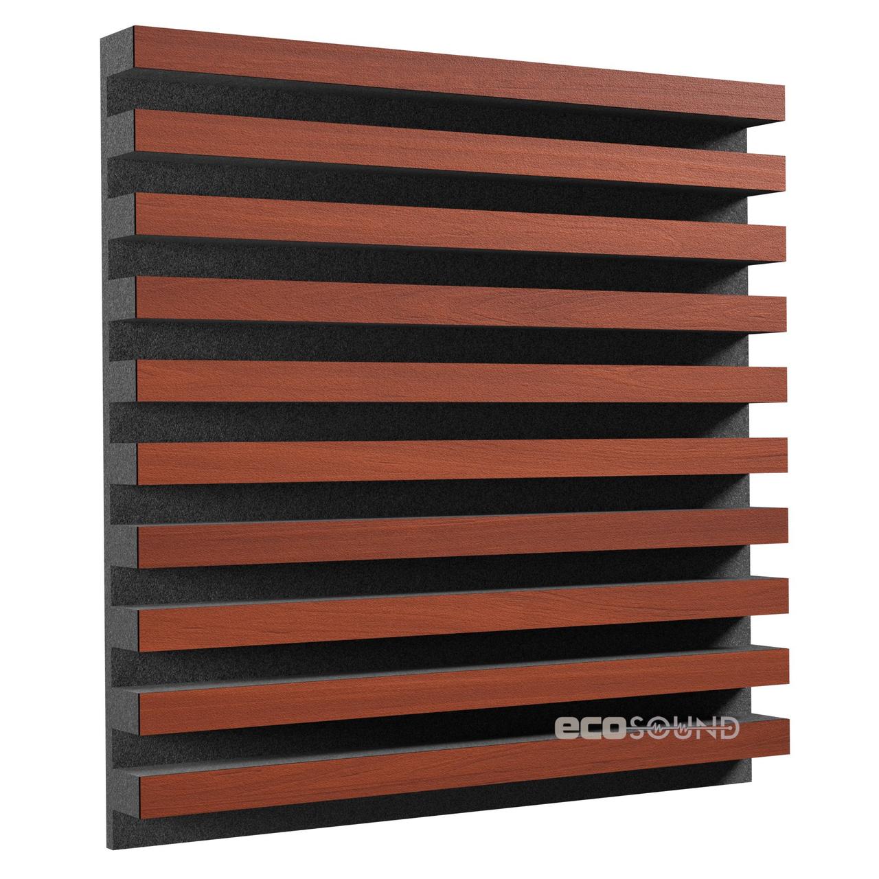 Акустична панель Ecosound Comb Apple Locarno 53 50х50 см Коричневий