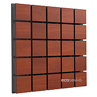 Акустична панель Ecosound Tetras Wood Apple Locarno 53 50х50 см Коричневий