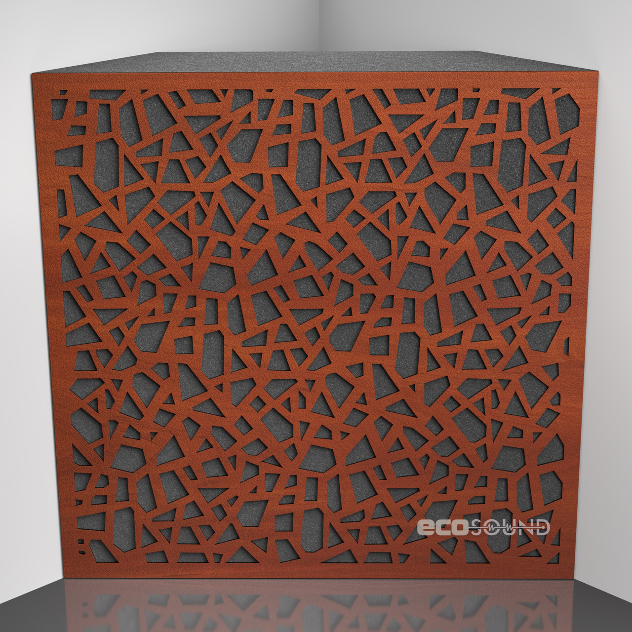 Бас пастка Ecosound EcoArt Apple Locarno 100:150 50х50 см Коричневий