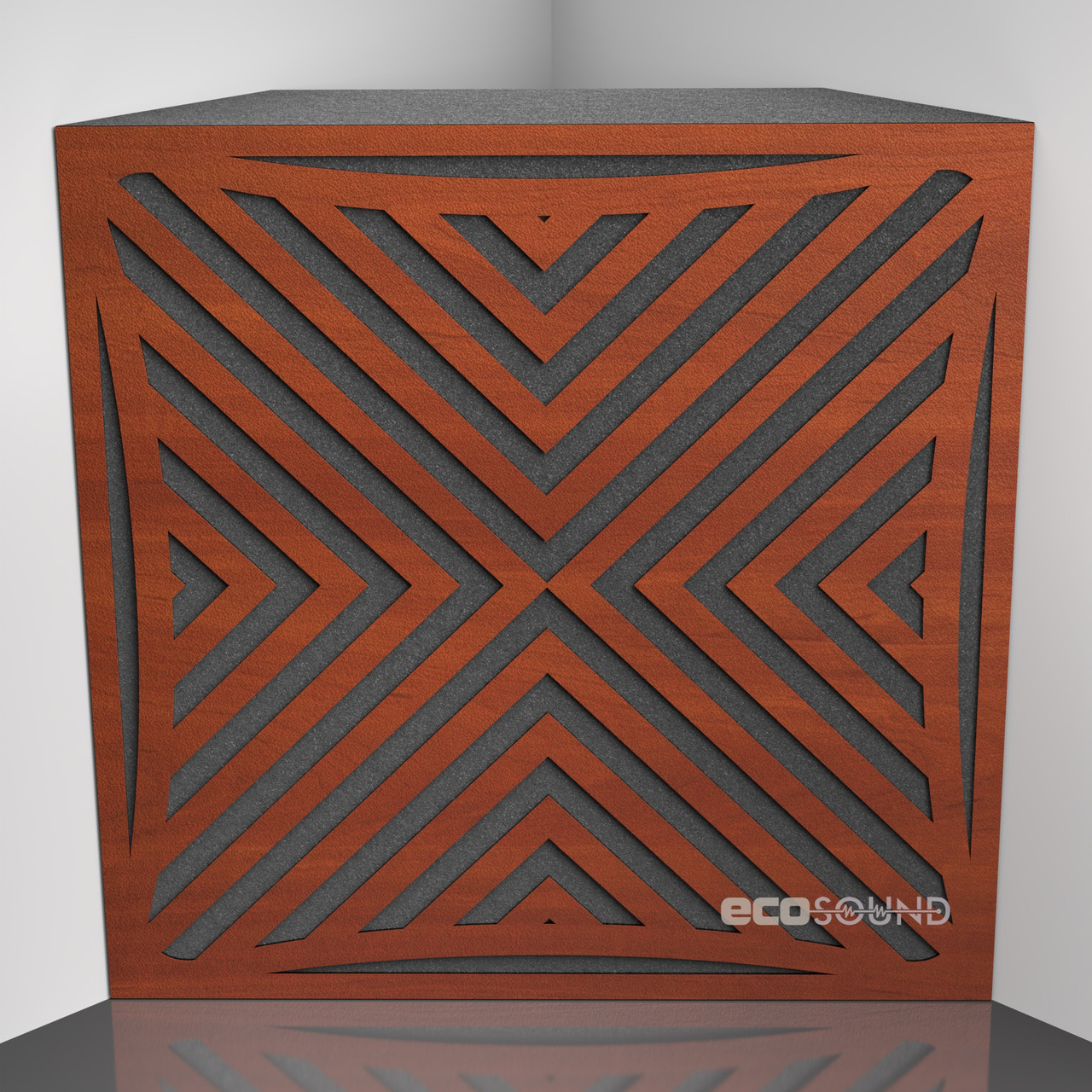 Бас пастка Ecosound Urban Apple Locarno 100:150 50х50 см Коричневий