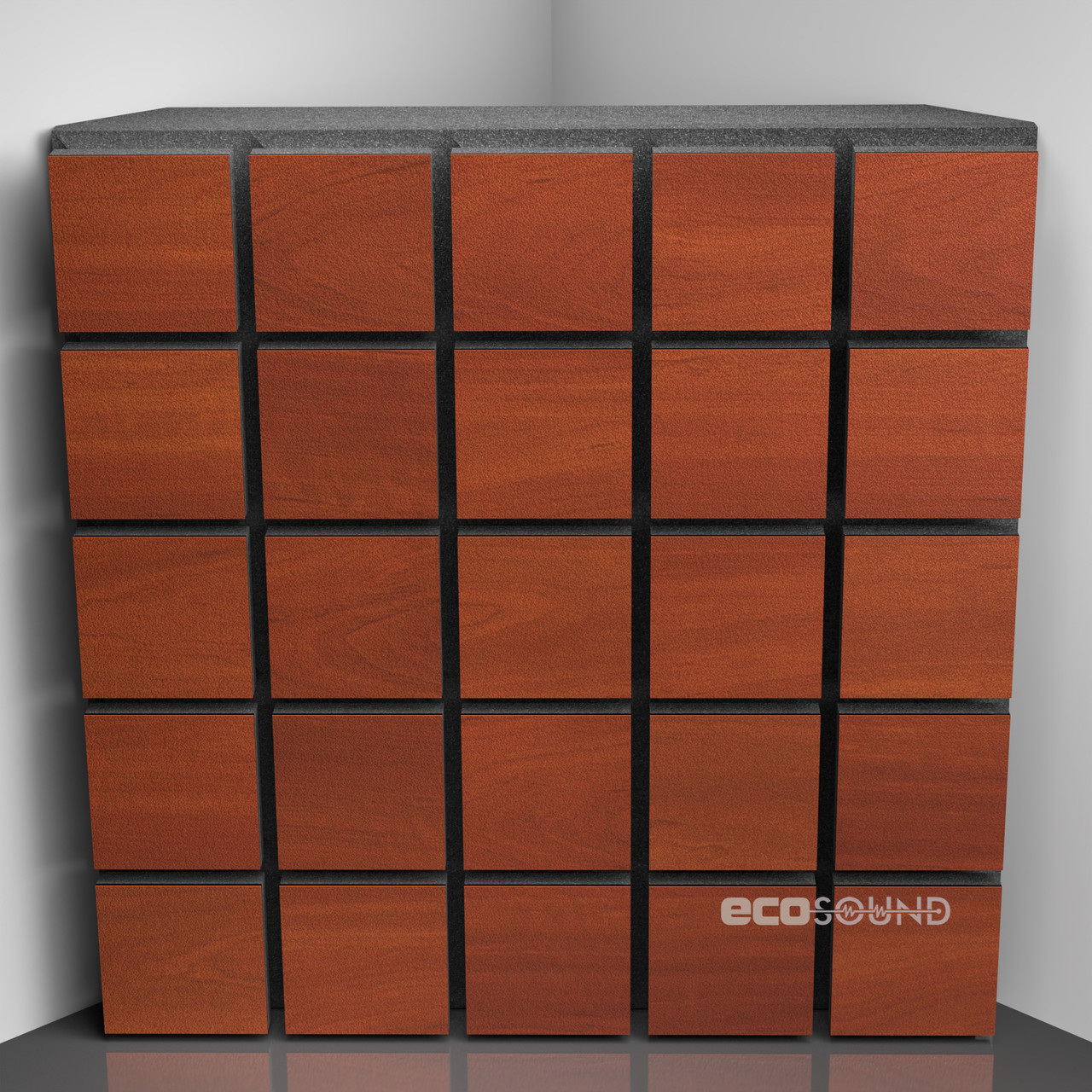 Бас пастка Ecosound Tetras Wood Apple Locarno 100:150 50х50 см Коричневий