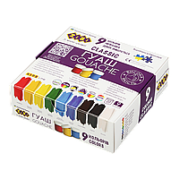 Гуаш CLASSIC 9 кольорів х 20 мл у карткоробці KIDS Line