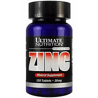 Zinc 30 мг Ultimate Nutrition (120 таблеток)