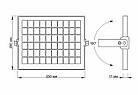 Вуличний автономний сенсорний прожектор 5000К 600Lm на сонячній батареї, VIDEX VL-FSO-205-S, фото 4