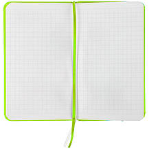 Книга записна Partner, 95*140, 96арк, кліт, лимонна, фото 3