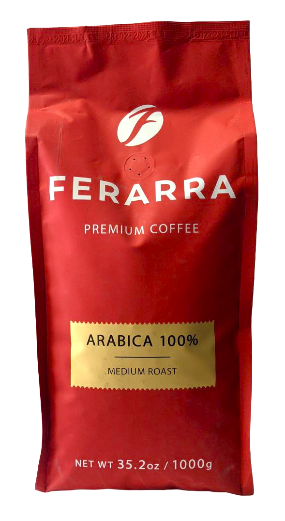 Кава в зернах Ferarra Caffe 100% Арабіка 1 кг