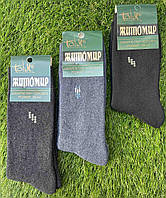 Мужские носки зимние махровые "Житомир" размер 39-42 Микс (от 12 пар)